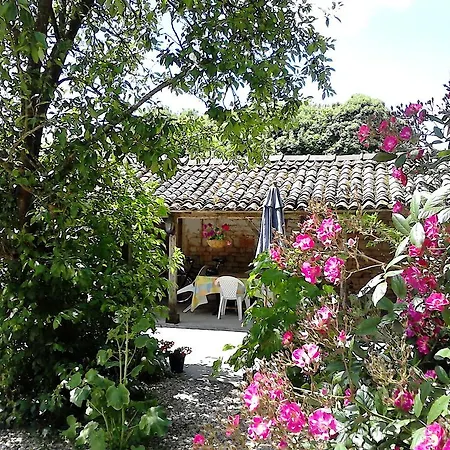 Les Roses Tremieres Ferienhaus Lezay